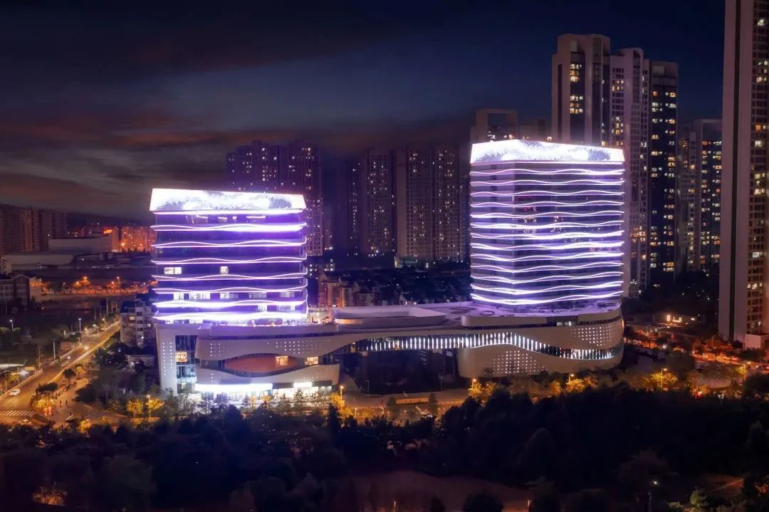 用燈光打造海浪風(fēng)帆，邀您共賞寧德市夜景新地標(biāo)